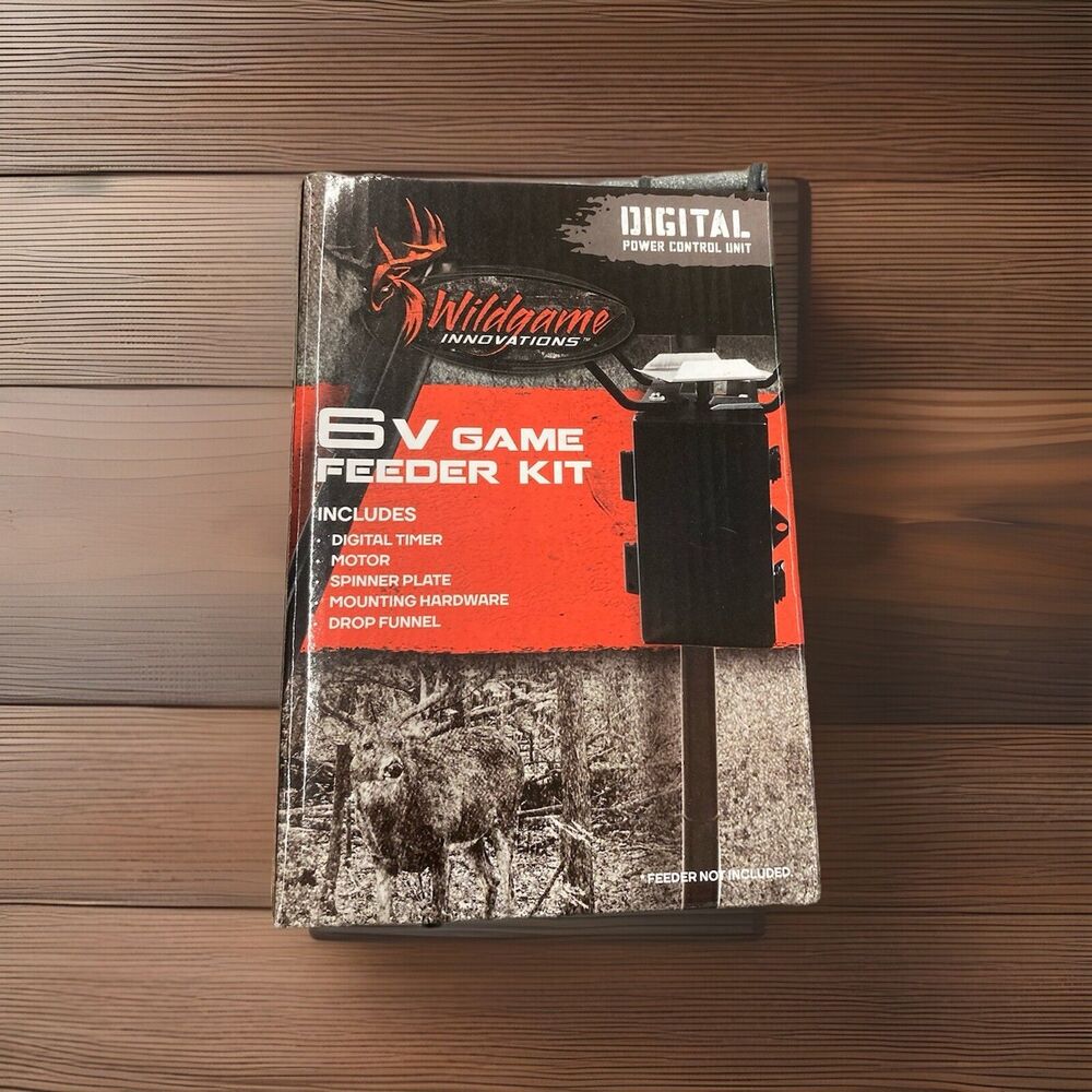 Wildgame Innovations 6V Game Feeder Kit /Digital Power Control Unit / Model T6DC